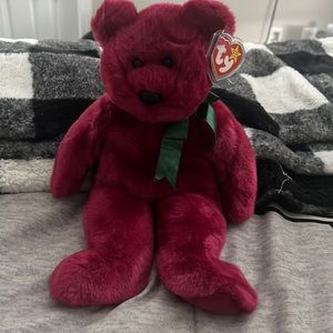 Cranberry teddy beanie baby 1998